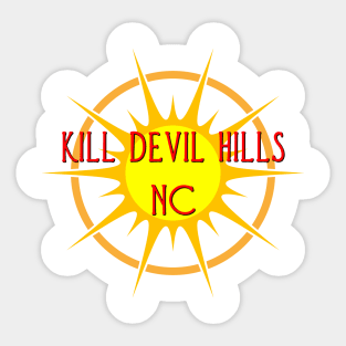 Kill Devil Hills, North Carolina Sticker